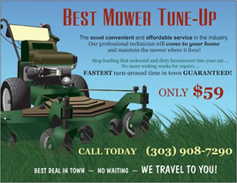 Flyer Sample Best Mower Tune Up